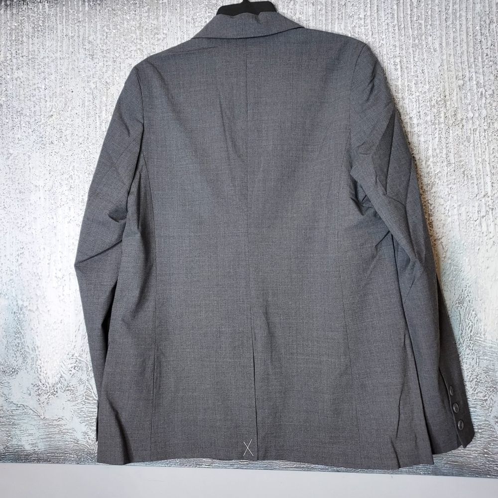 Outerknown Women's Wool Parker Boy Blazer in Grey Sz-8  NWT - Picture 5 of 14